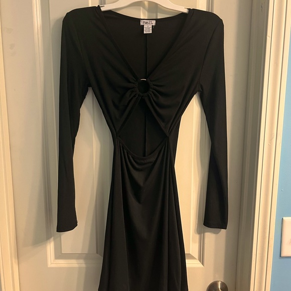 BLACK RUE21 MINI DRESS - Picture 5 of 5